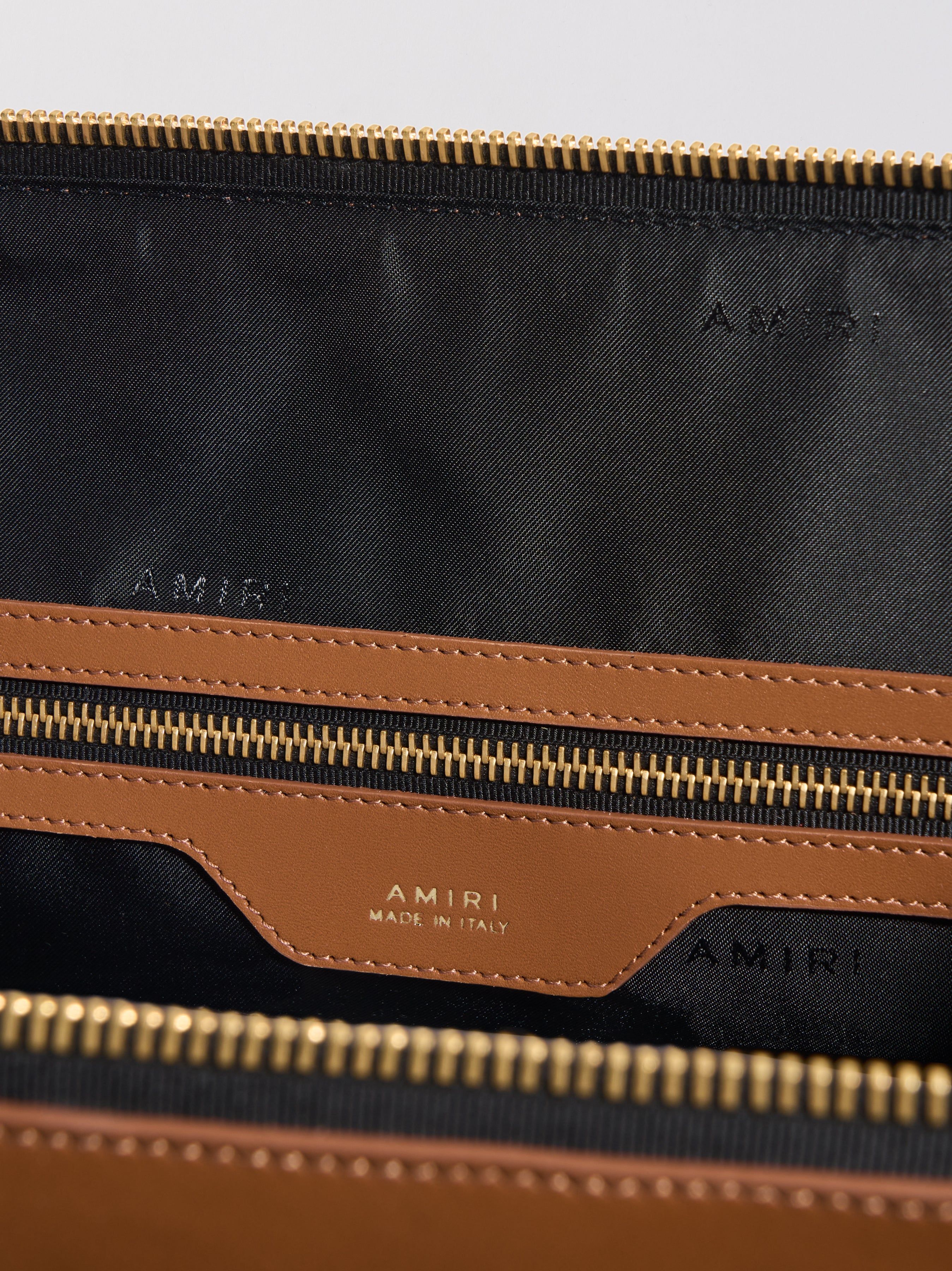 LEATHER WEEKENDER - BROWN sold by AMIRI product image thumbnail 4