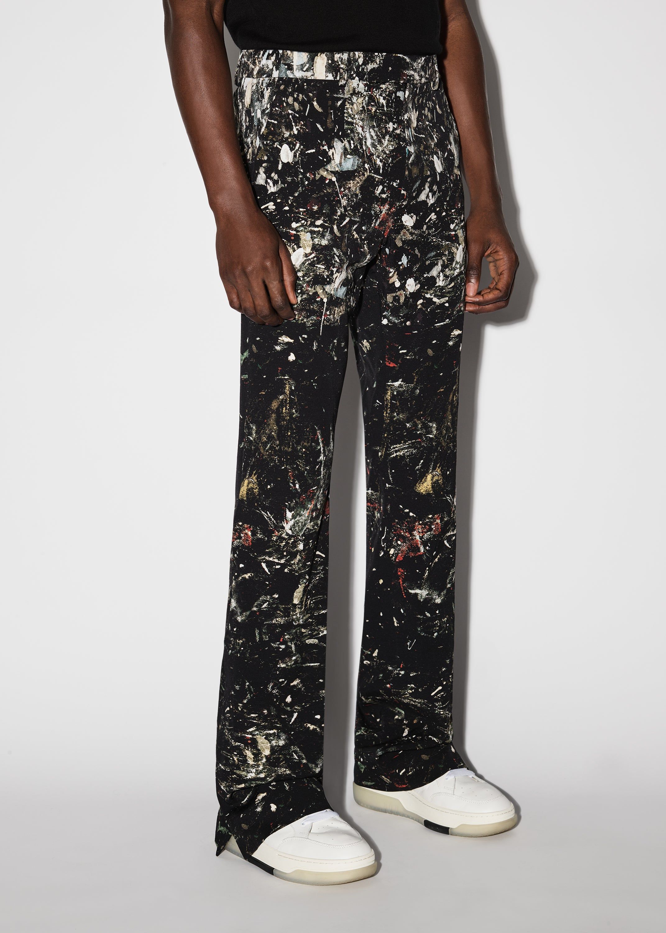 PAINT SPLATTER FLARE PANTS - BLACK sold by AMIRI product image thumbnail 3