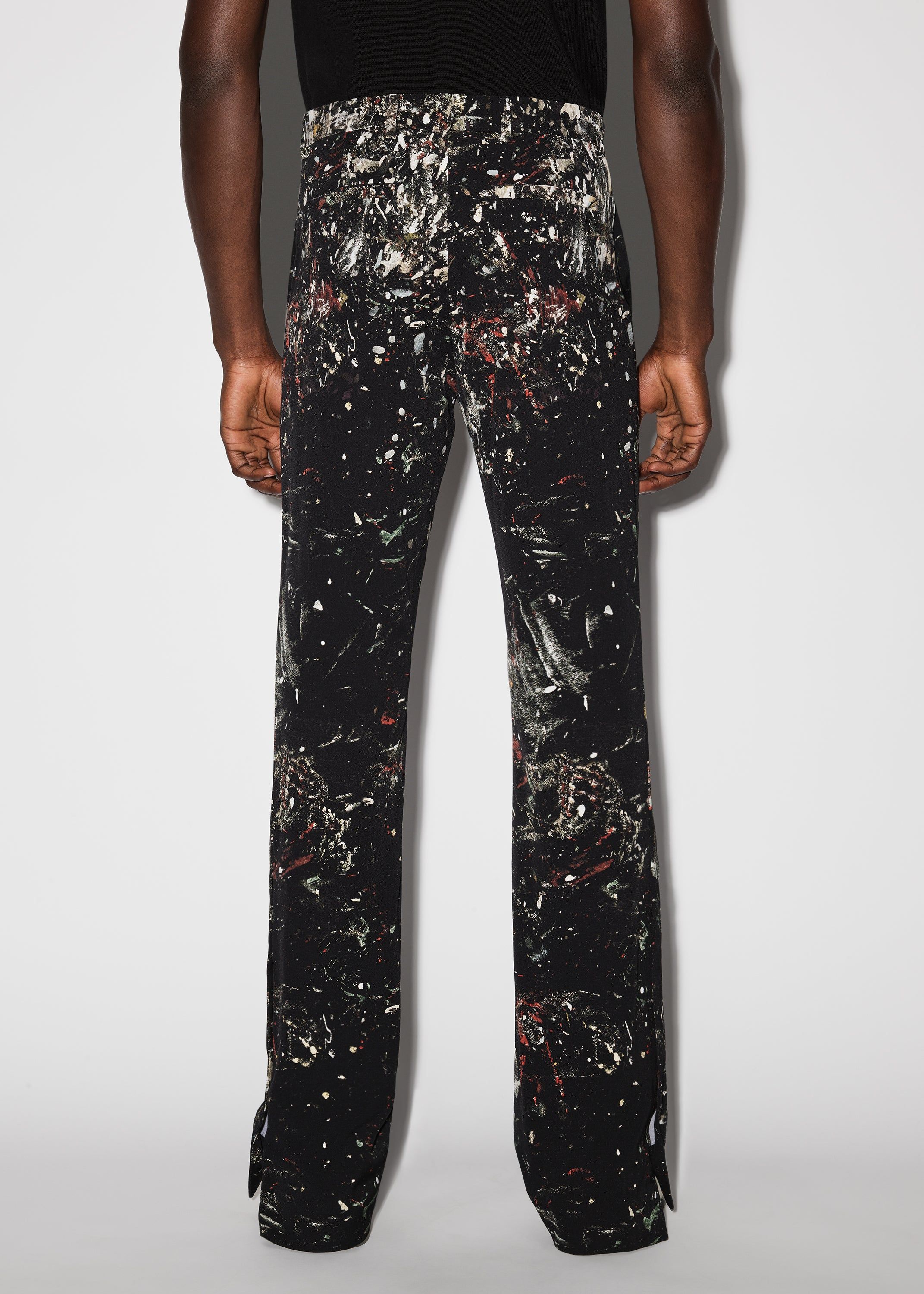 PAINT SPLATTER FLARE PANTS - BLACK sold by AMIRI product image thumbnail 4