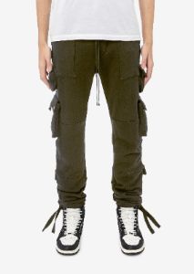 TACTICAL CARGO SWEATPANT - MILITARY GREEN sold by AMIRI