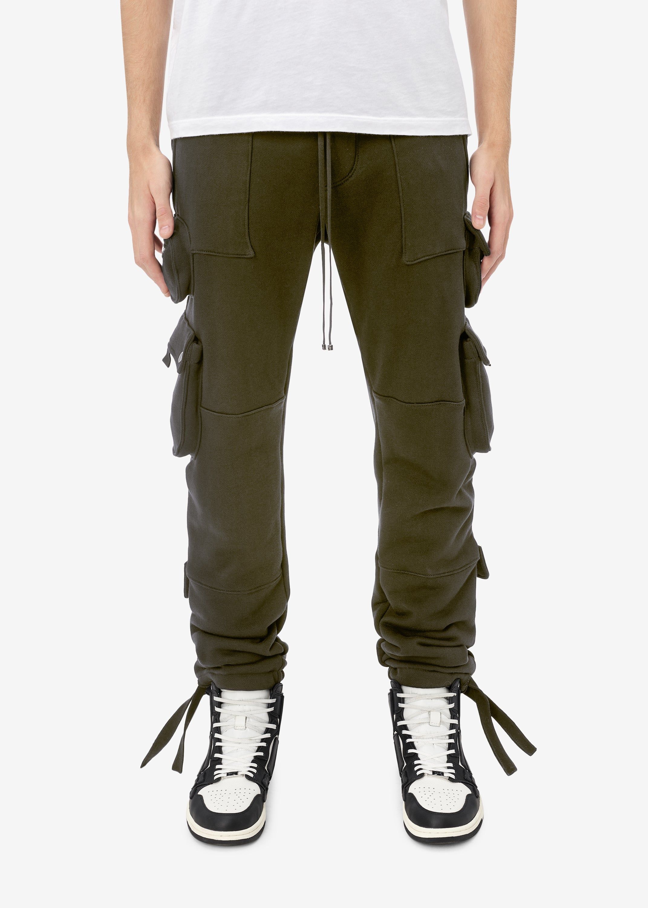 TACTICAL CARGO SWEATPANT - MILITARY GREEN sold by AMIRI product image thumbnail 3