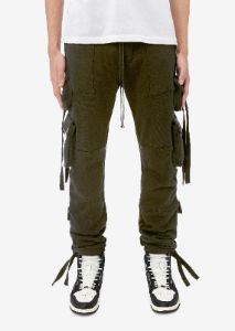 TACTICAL CARGO SWEATPANT - MILITARY GREEN sold by AMIRI