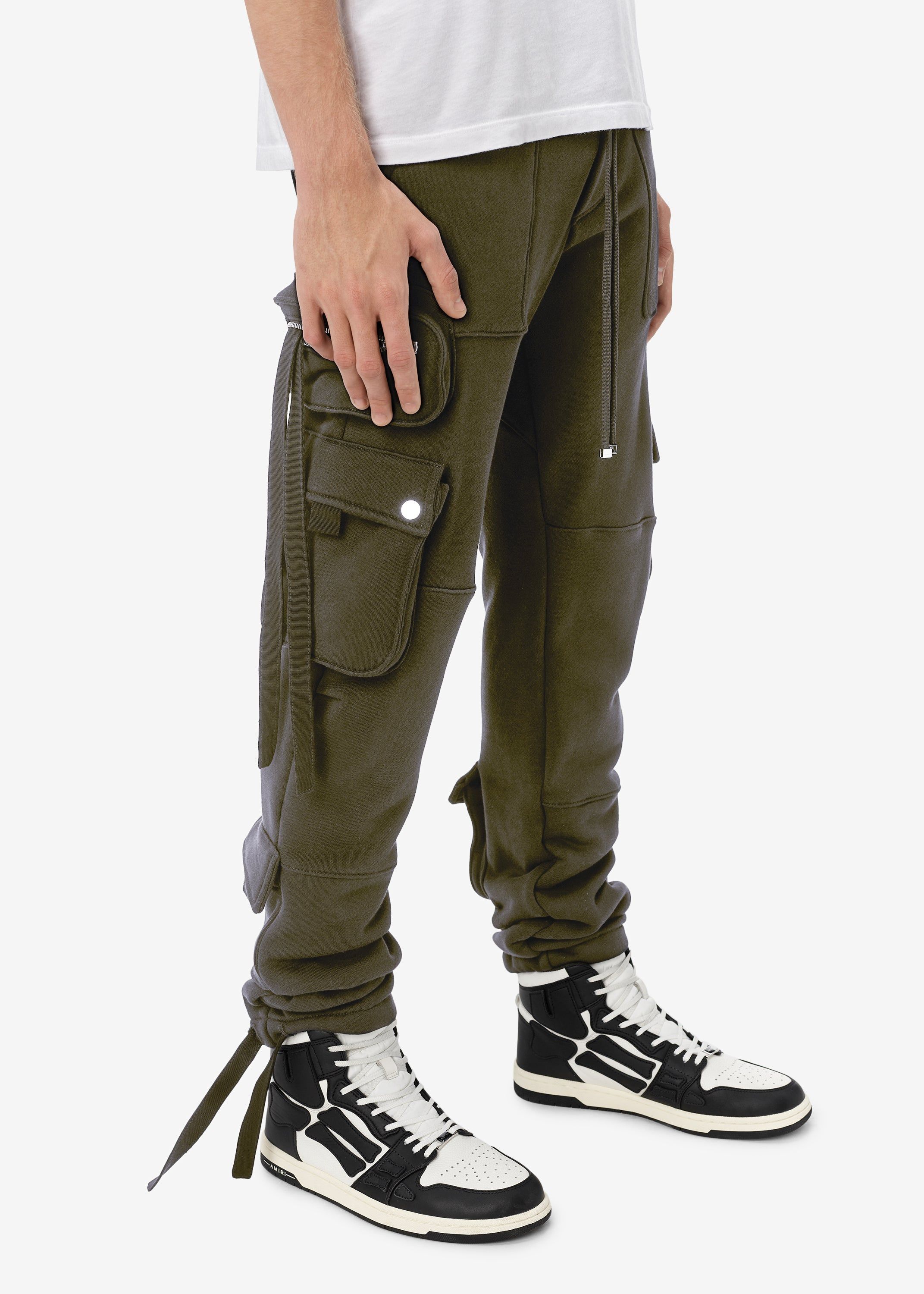 TACTICAL CARGO SWEATPANT - MILITARY GREEN sold by AMIRI product image thumbnail 5