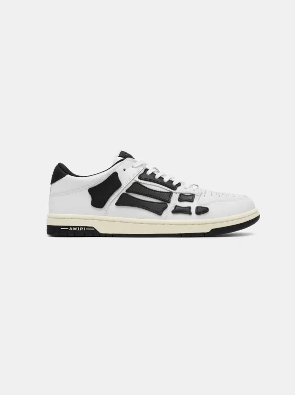 WOMEN - WOMEN'S SKEL-TOP LOW - WHITE BLACK sold by AMIRI