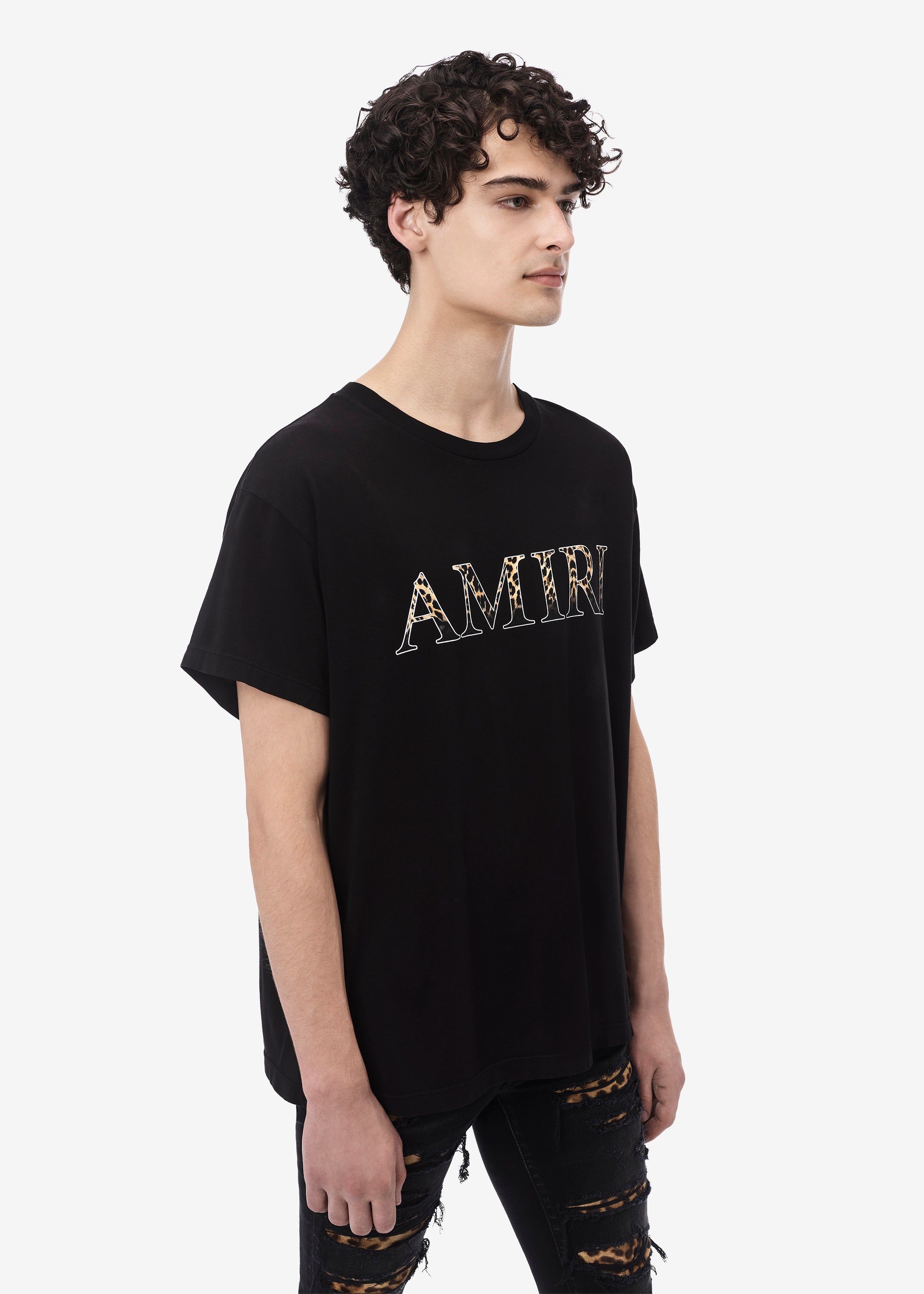 AMIRI LEOPARD TEE - BLACK sold by AMIRI product image thumbnail 3