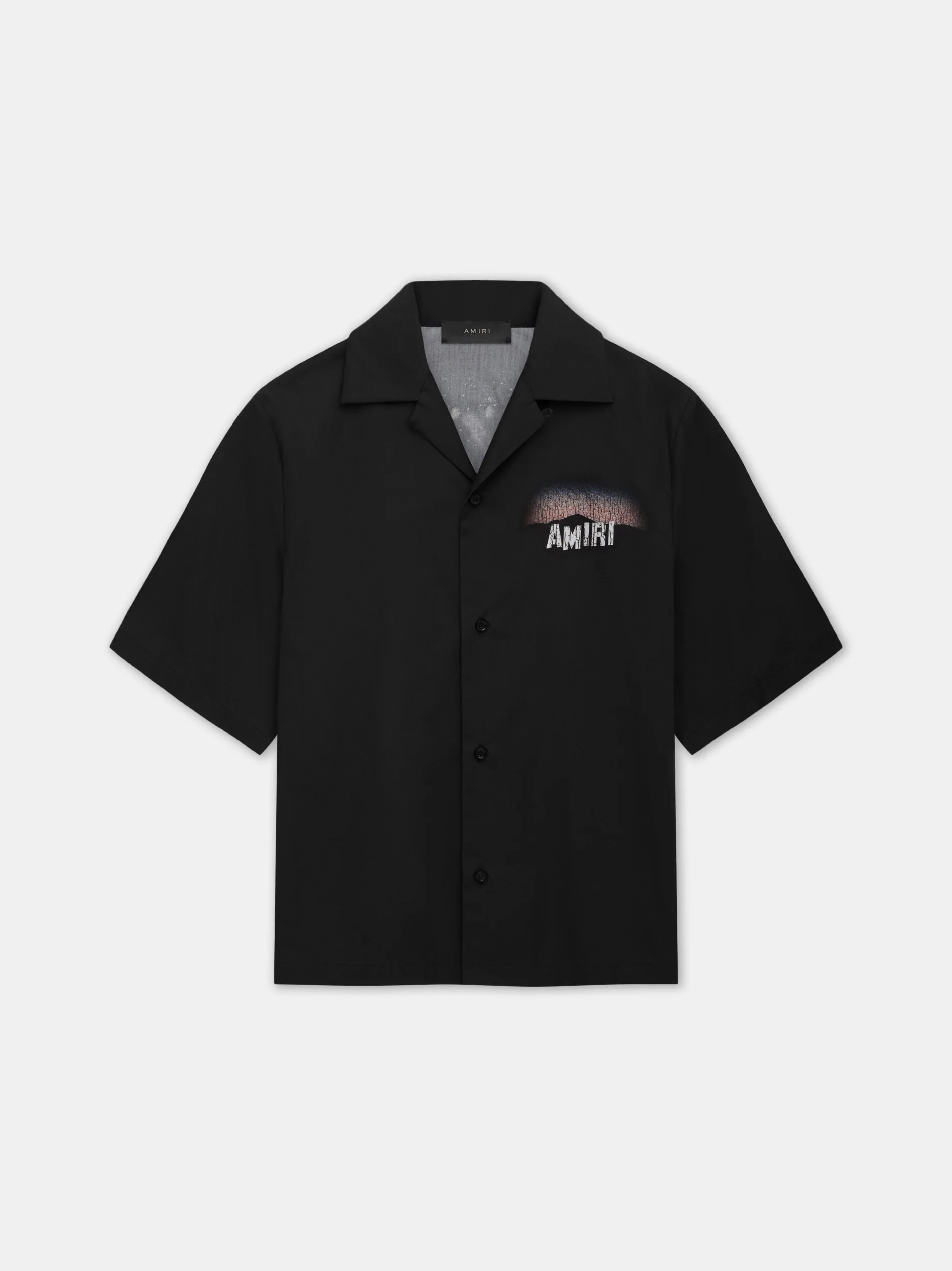 HOLLYWOOD LIGHTS CAMP SHIRT - Black sold by AMIRI product image thumbnail 5