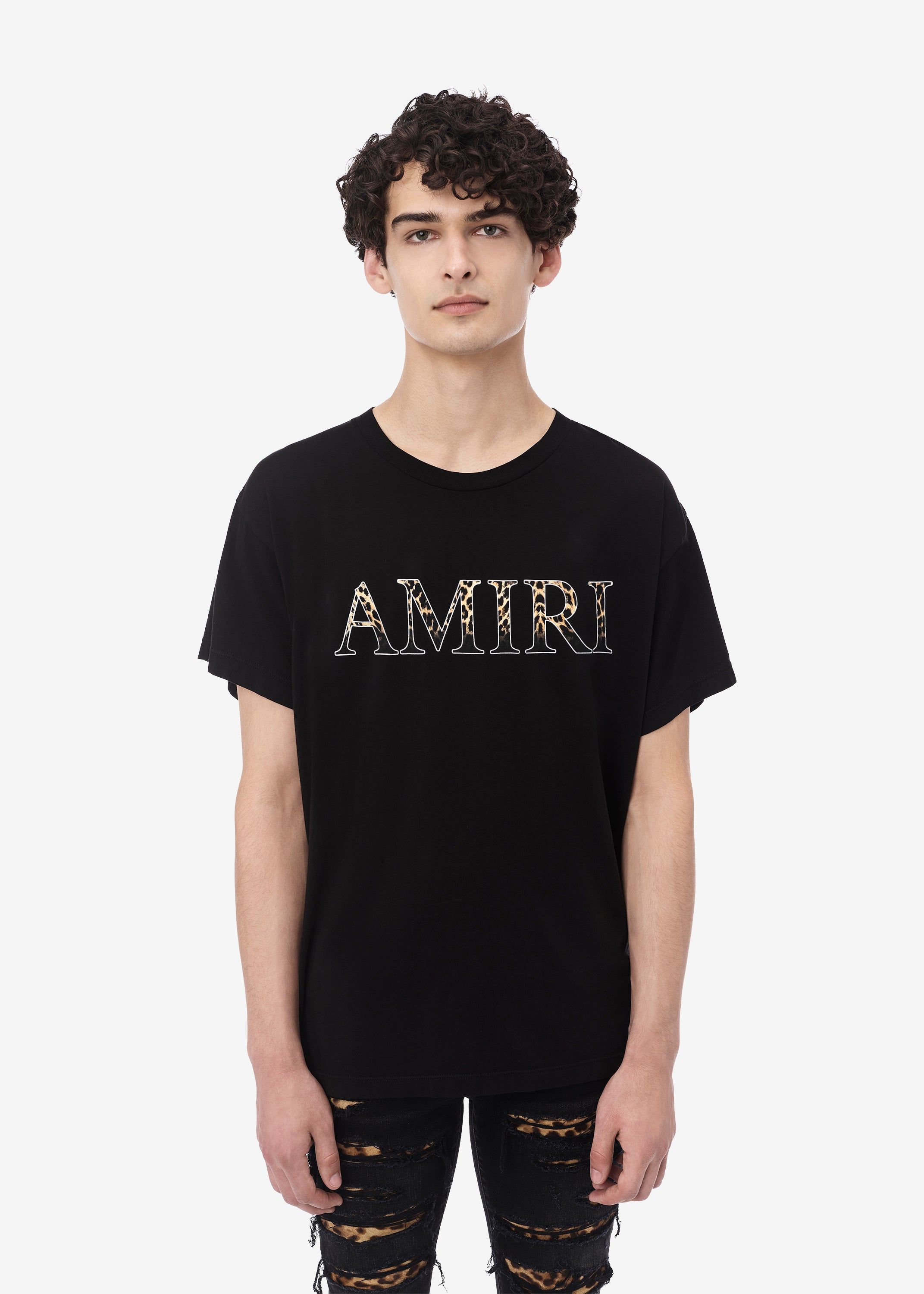 AMIRI LEOPARD TEE - BLACK sold by AMIRI product image thumbnail 2