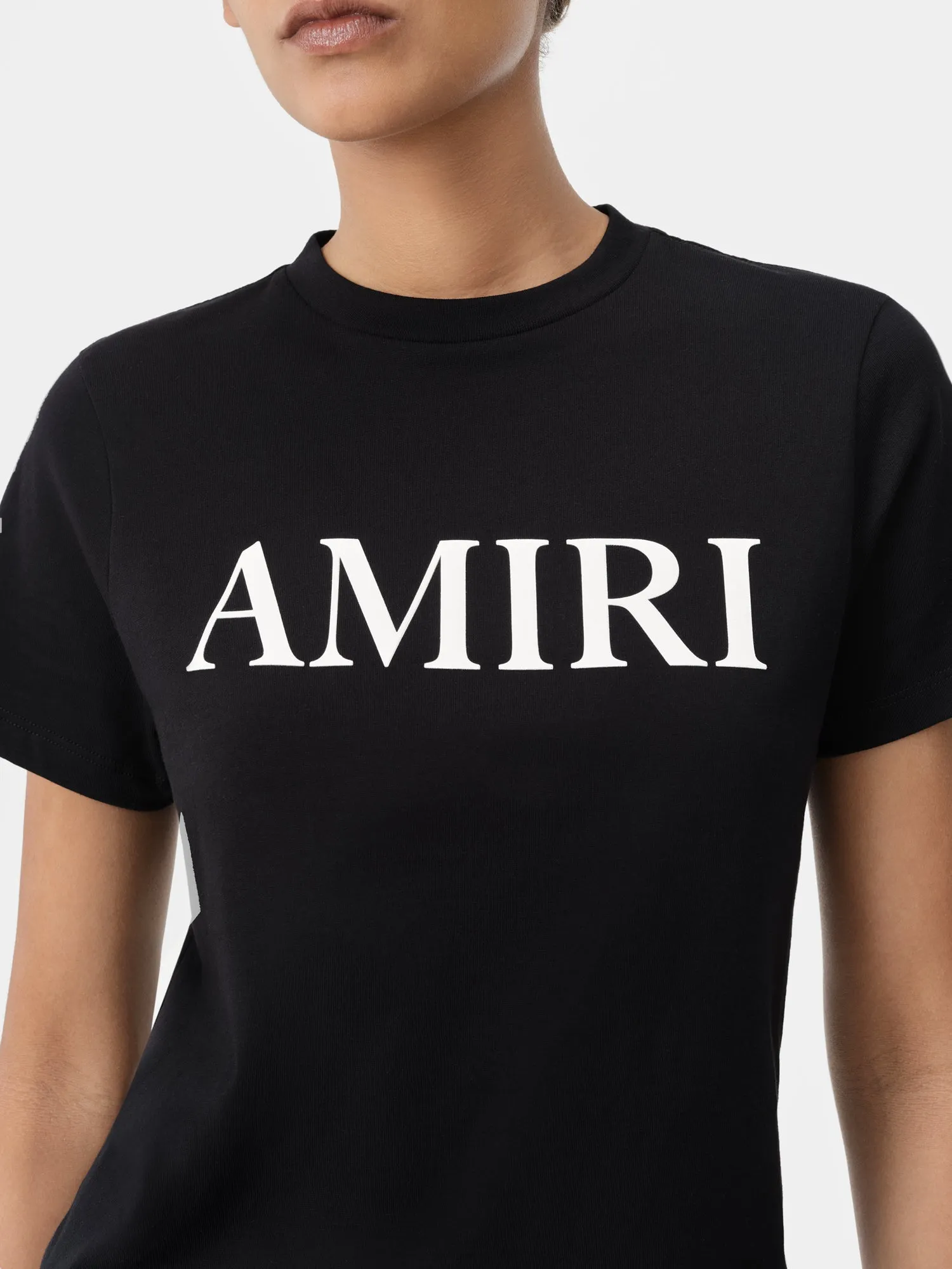 WOMEN - WOMEN'S AMIRI CORE LOGO TEE - Black sold by AMIRI product image thumbnail 3