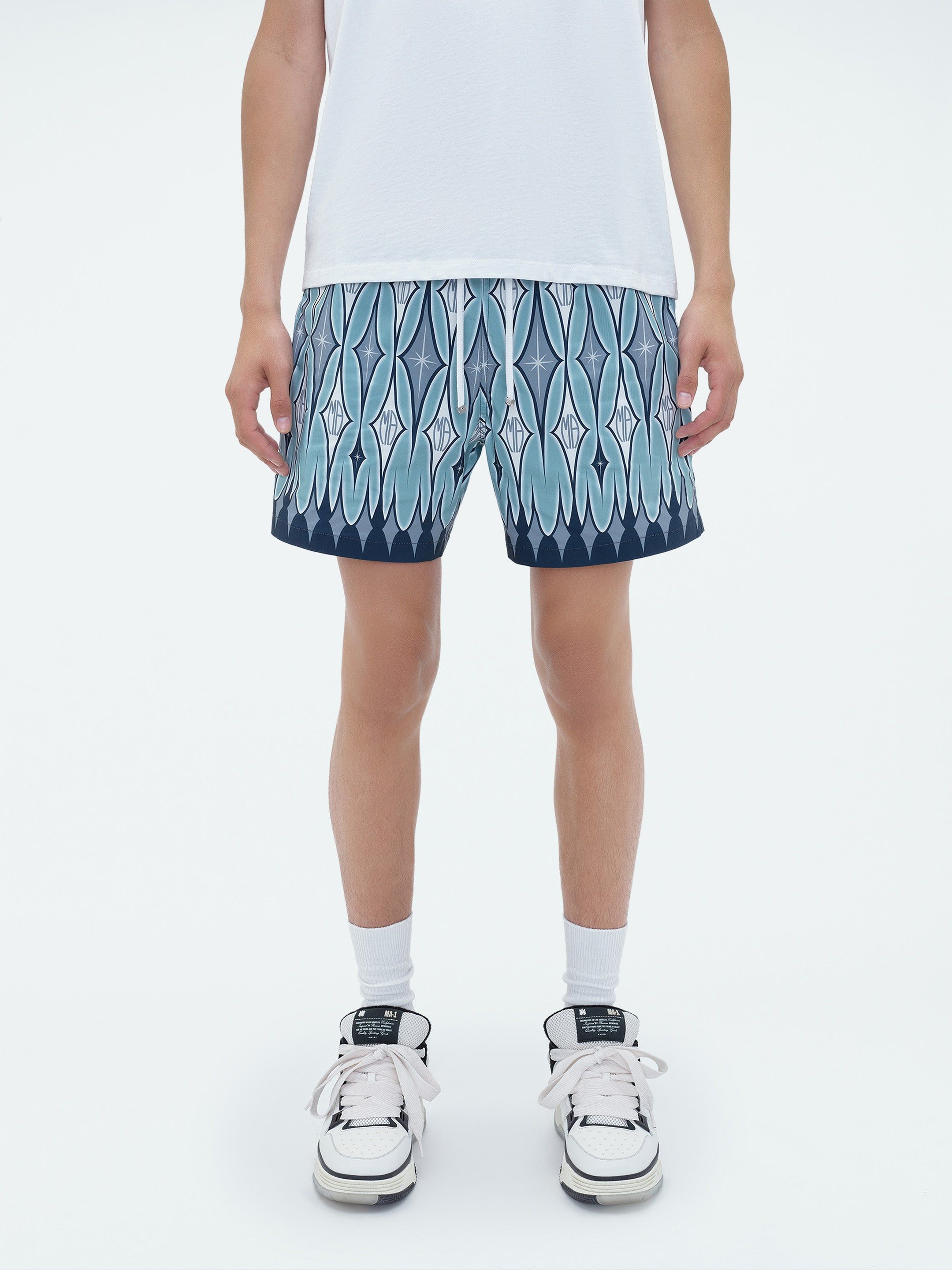 ARGYLE SWIM TRUNK - AQUA sold by AMIRI product image thumbnail 3