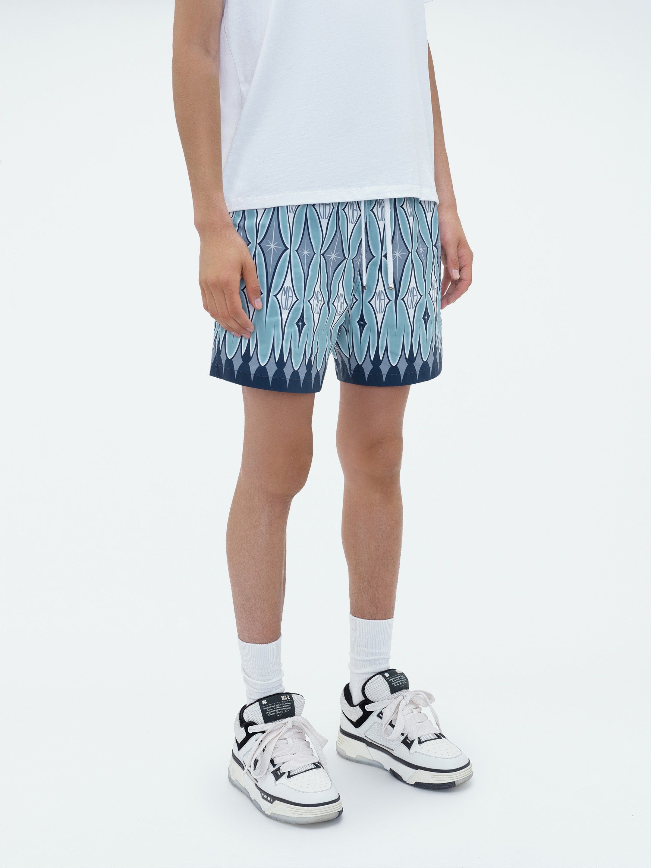 ARGYLE SWIM TRUNK - AQUA sold by AMIRI product image thumbnail 4