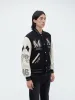MA ANGEL VARSITY JACKET - Black sold by AMIRI