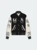 MA ANGEL VARSITY JACKET - Black sold by AMIRI
