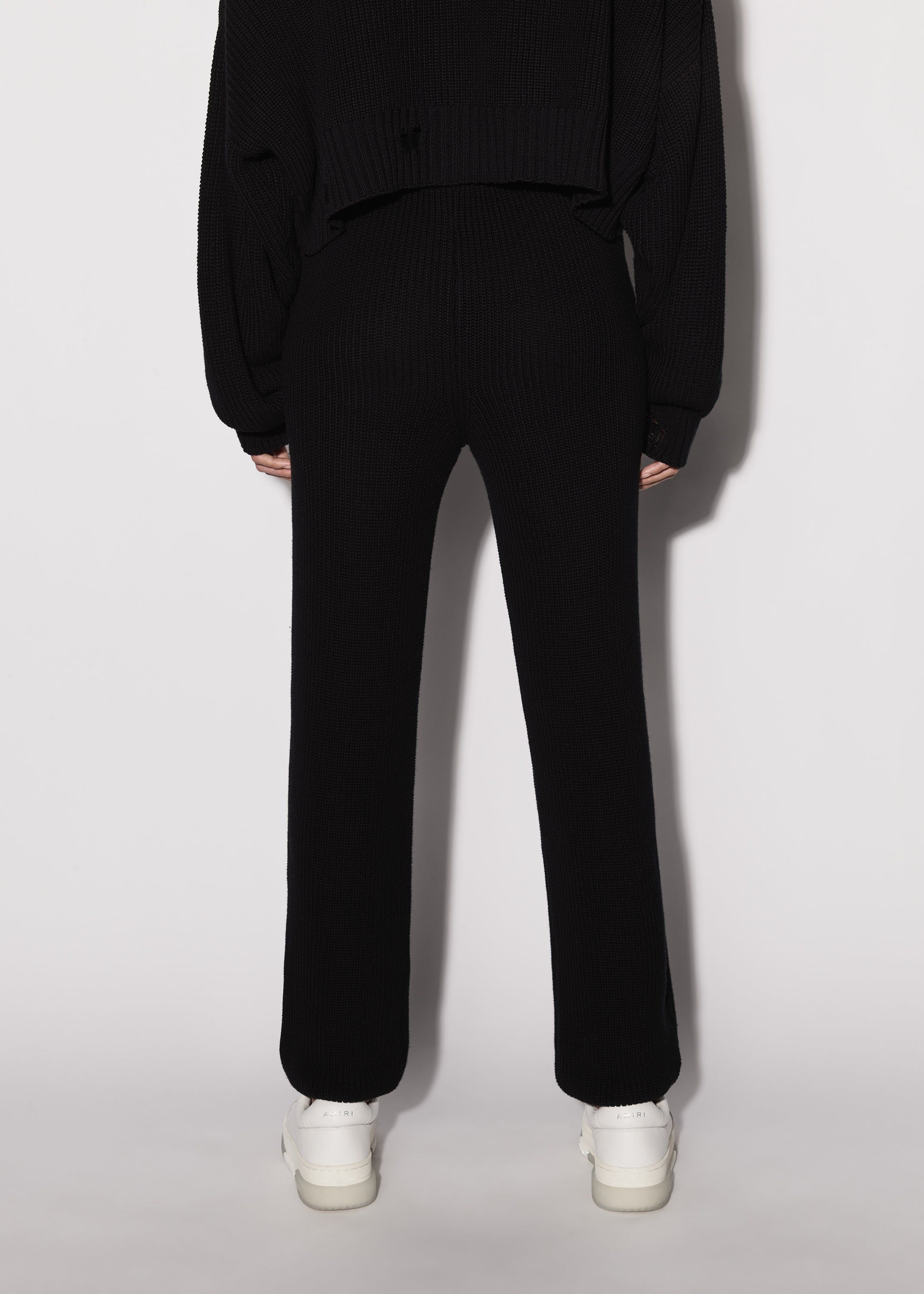 WOMEN - RIB SWEATPANTS - BLACK sold by AMIRI product image thumbnail 5