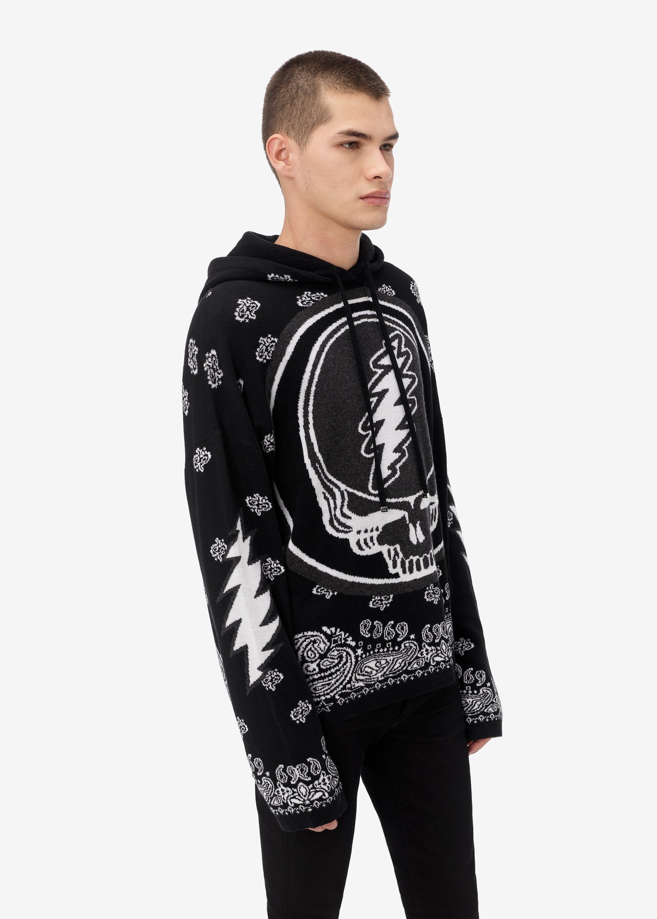 GRATEFUL DEAD HOODIE - BLACK sold by AMIRI product image thumbnail 3