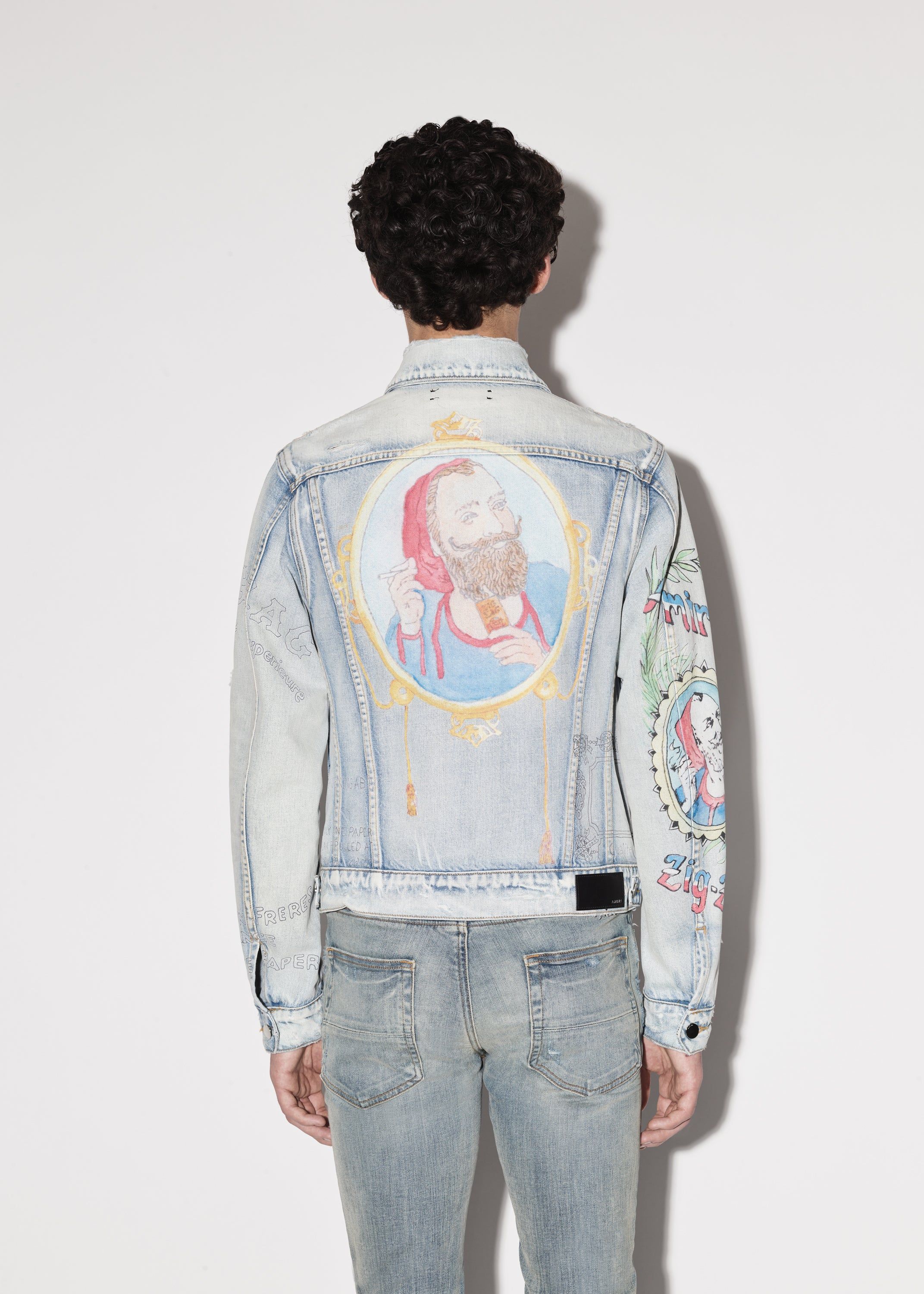 ZIG-ZAG TRUCKER - LIGHT INDIGO sold by AMIRI product image thumbnail 4