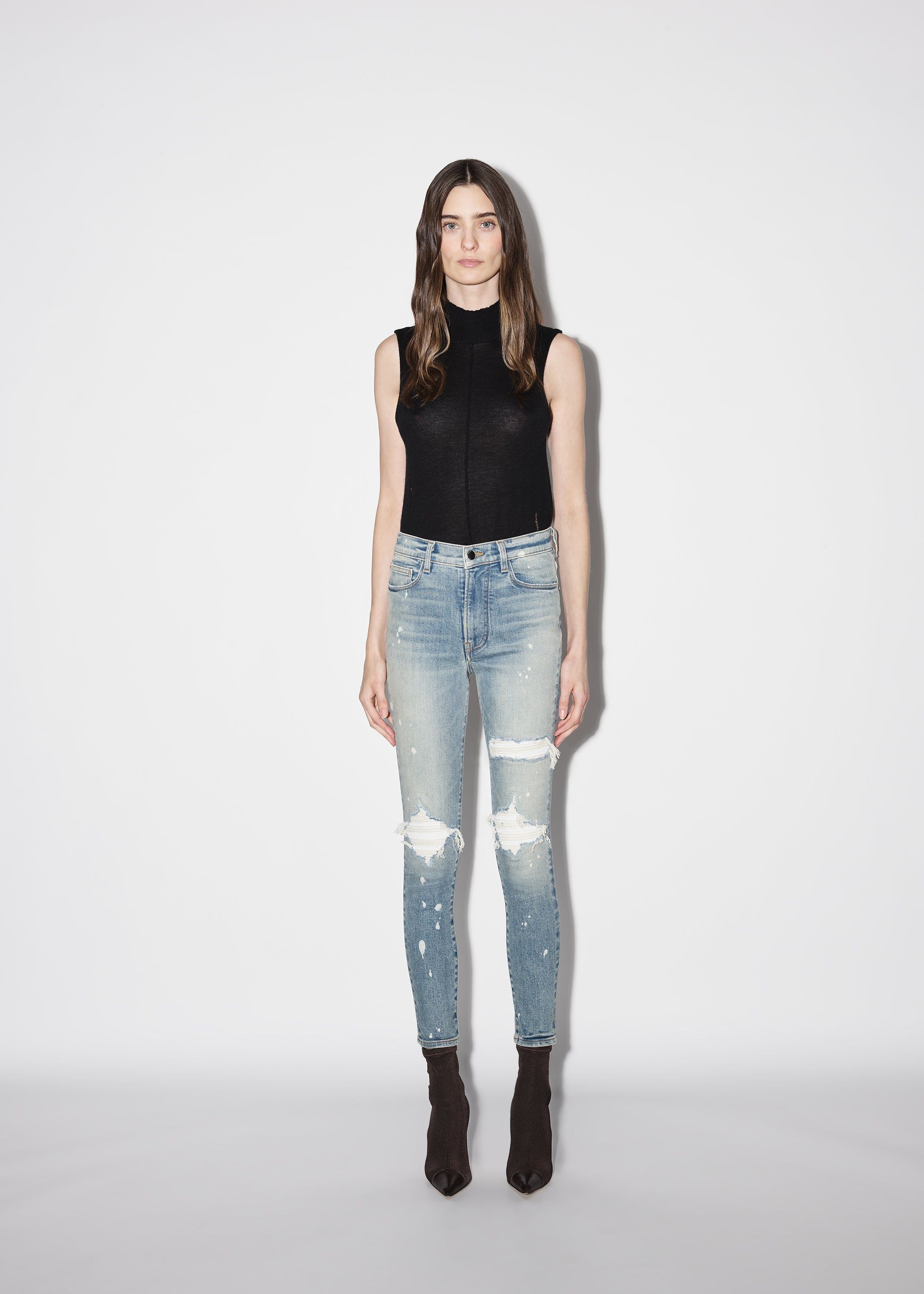 WOMEN - MX1 - BLEACHED CLAY INDIGO sold by AMIRI product image thumbnail 2