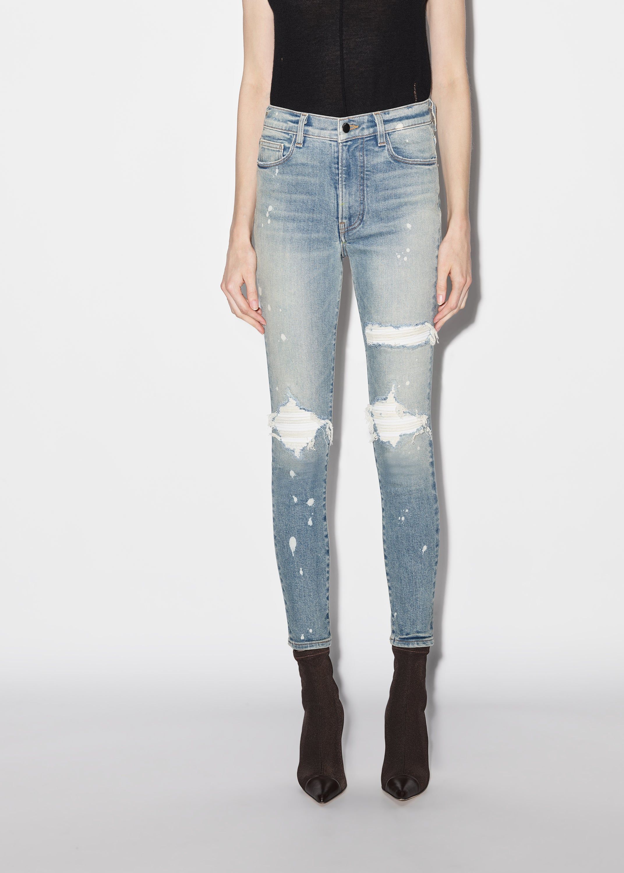 WOMEN - MX1 - BLEACHED CLAY INDIGO sold by AMIRI product image thumbnail 3