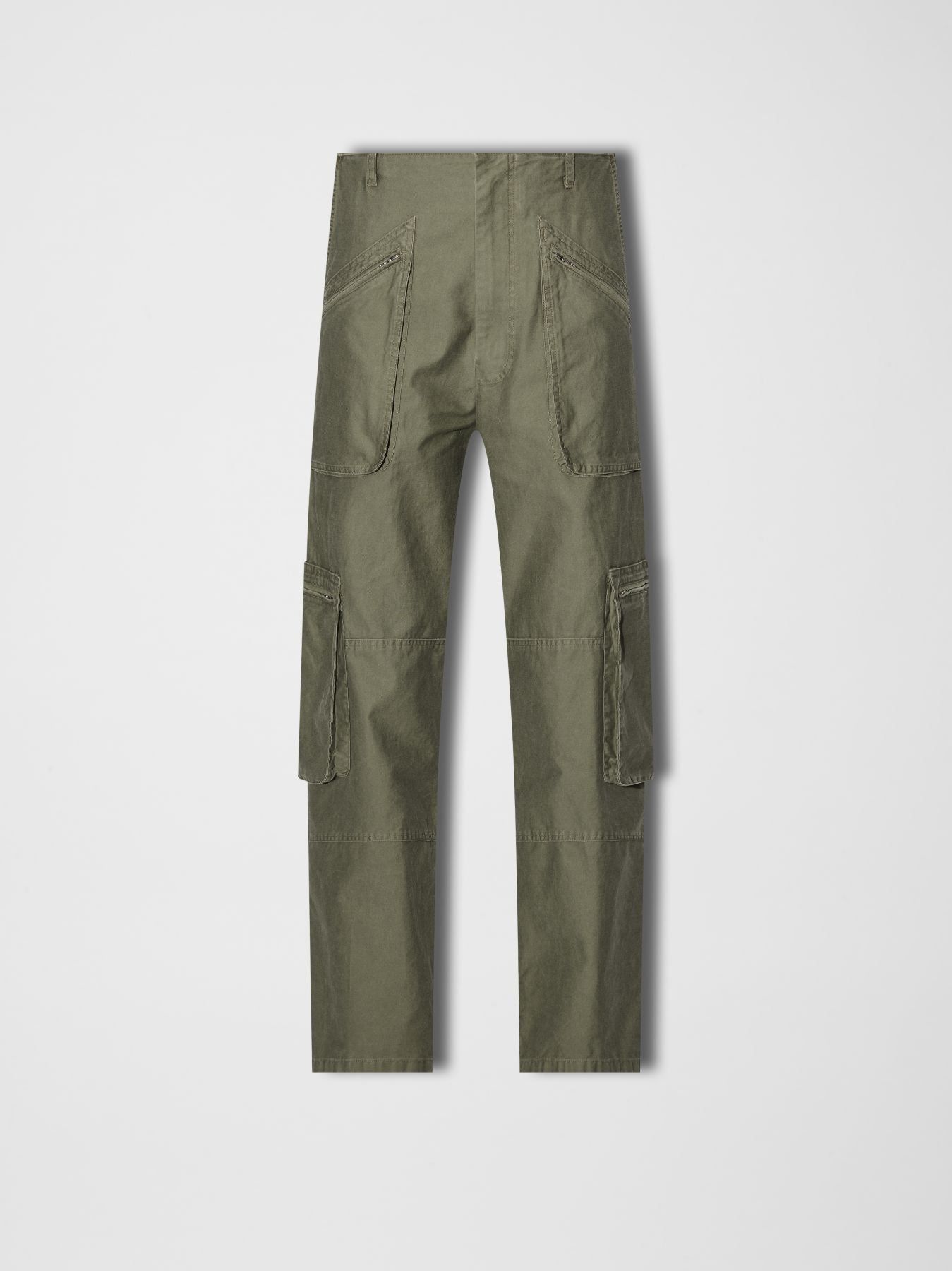WOMEN - CARGO LOOSE STRAIGHT - OLIVE GREEN sold by AMIRI