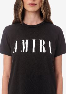 WOMEN - WOMEN'S AMIRI CORE LOGO TEE - BLACK sold by AMIRI