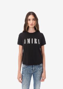 WOMEN - WOMEN'S AMIRI CORE LOGO TEE - BLACK sold by AMIRI