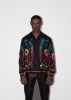 AMIRI FORTUNE LONG SLEEVE BOWLING SHIRT - BLACK sold by AMIRI
