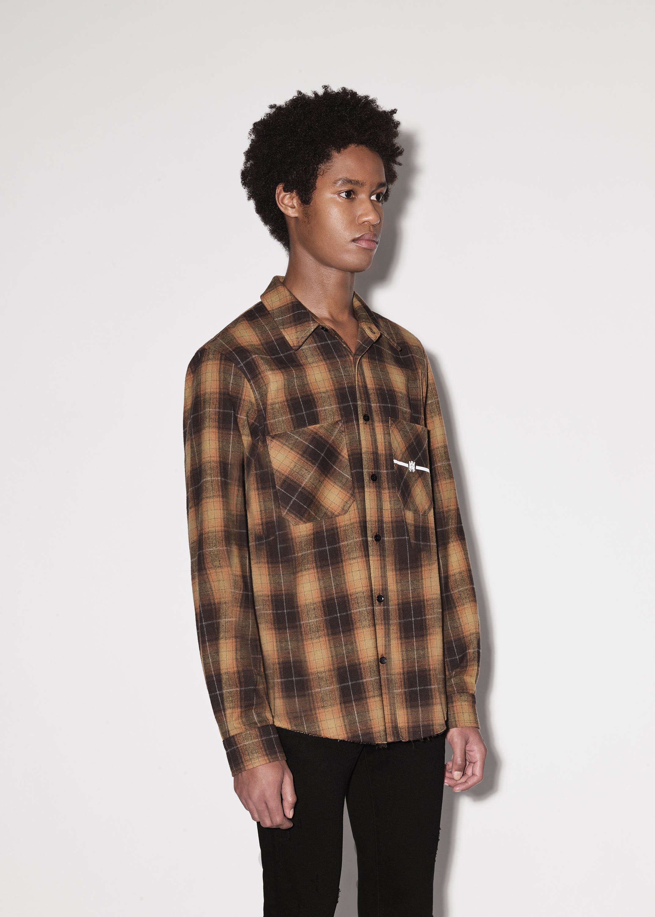 AMIRI FLANNEL - BROWN sold by AMIRI product image thumbnail 3