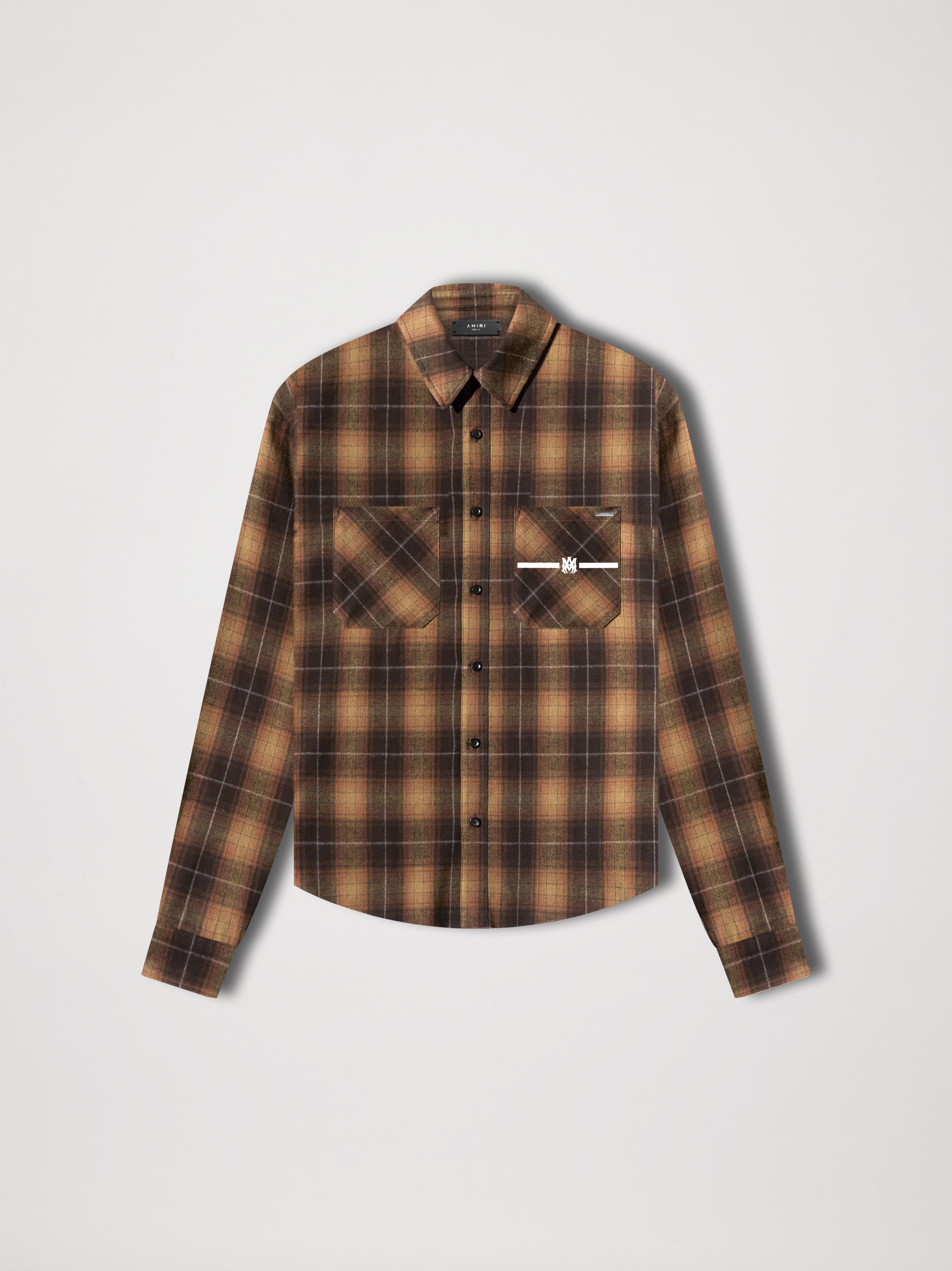 AMIRI FLANNEL - BROWN sold by AMIRI