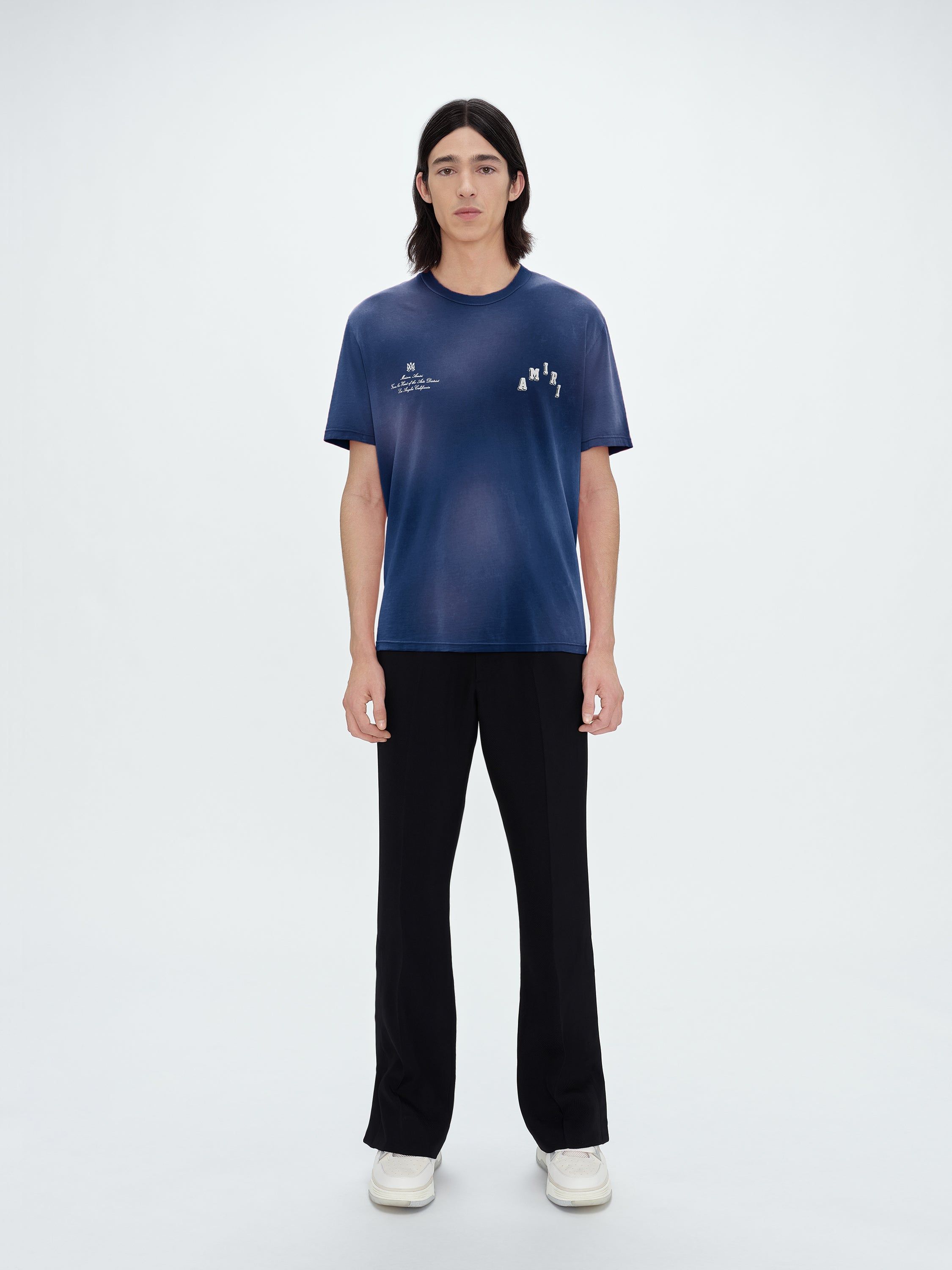VINTAGE COLLEGIATE TEE - BLUE sold by AMIRI product image thumbnail 2