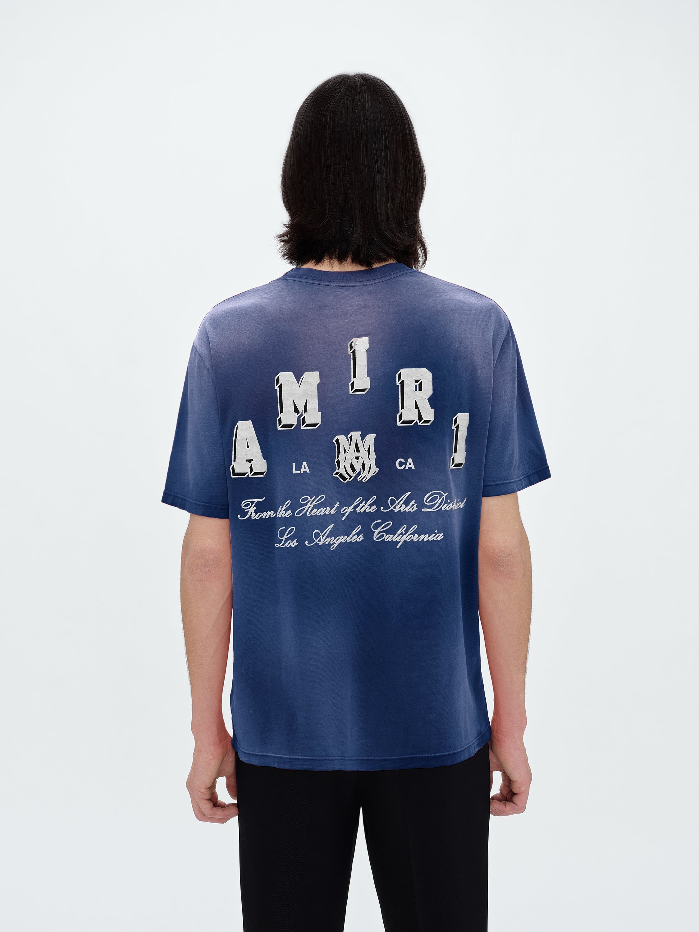 VINTAGE COLLEGIATE TEE - BLUE sold by AMIRI product image thumbnail 4