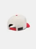 STAGGERED AMIRI CANVAS HAT - Alabaster Red sold by AMIRI