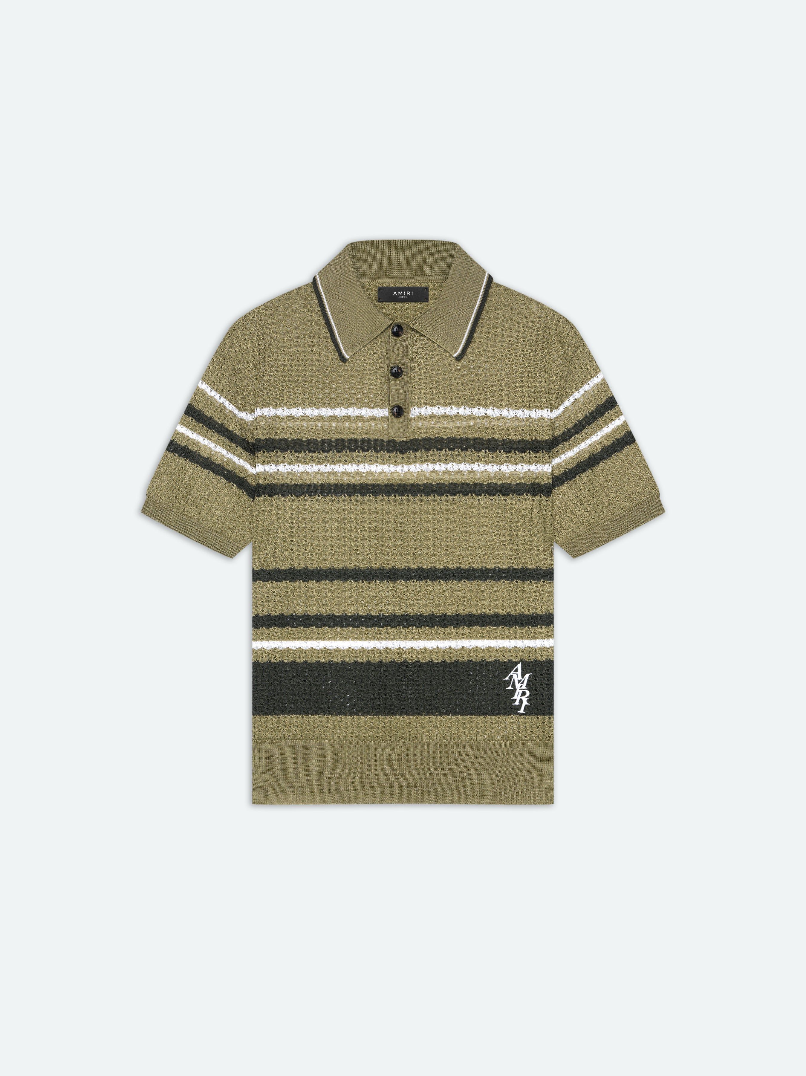 STRIPED POLO - Seacrest sold by AMIRI