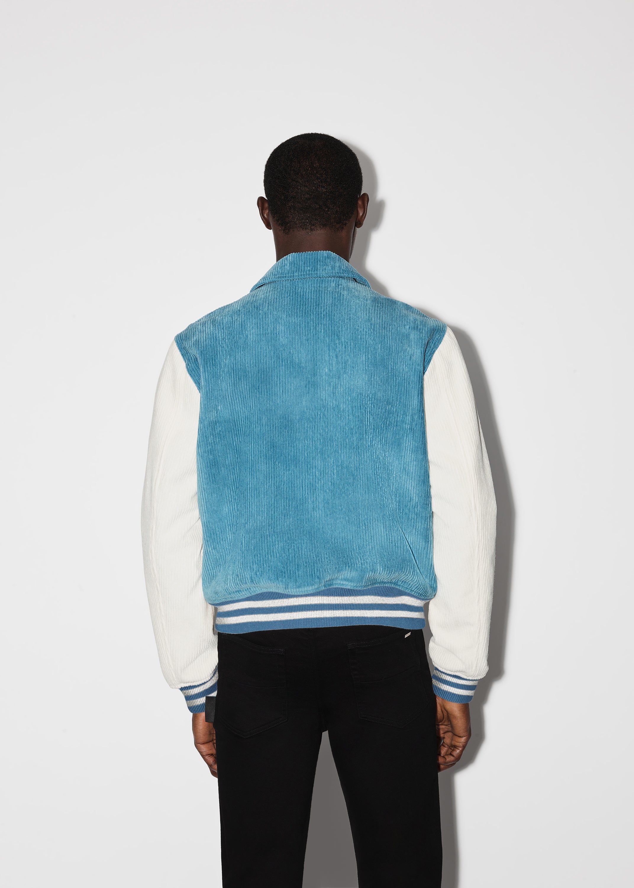 CORDUROY BONES VARSITY JACKET - CAROLINA BLUE sold by AMIRI product image thumbnail 5