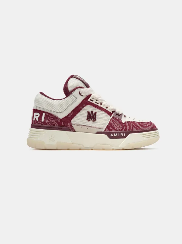 BANDANA DENIM MA-1 - Burgundy made by AMIRI