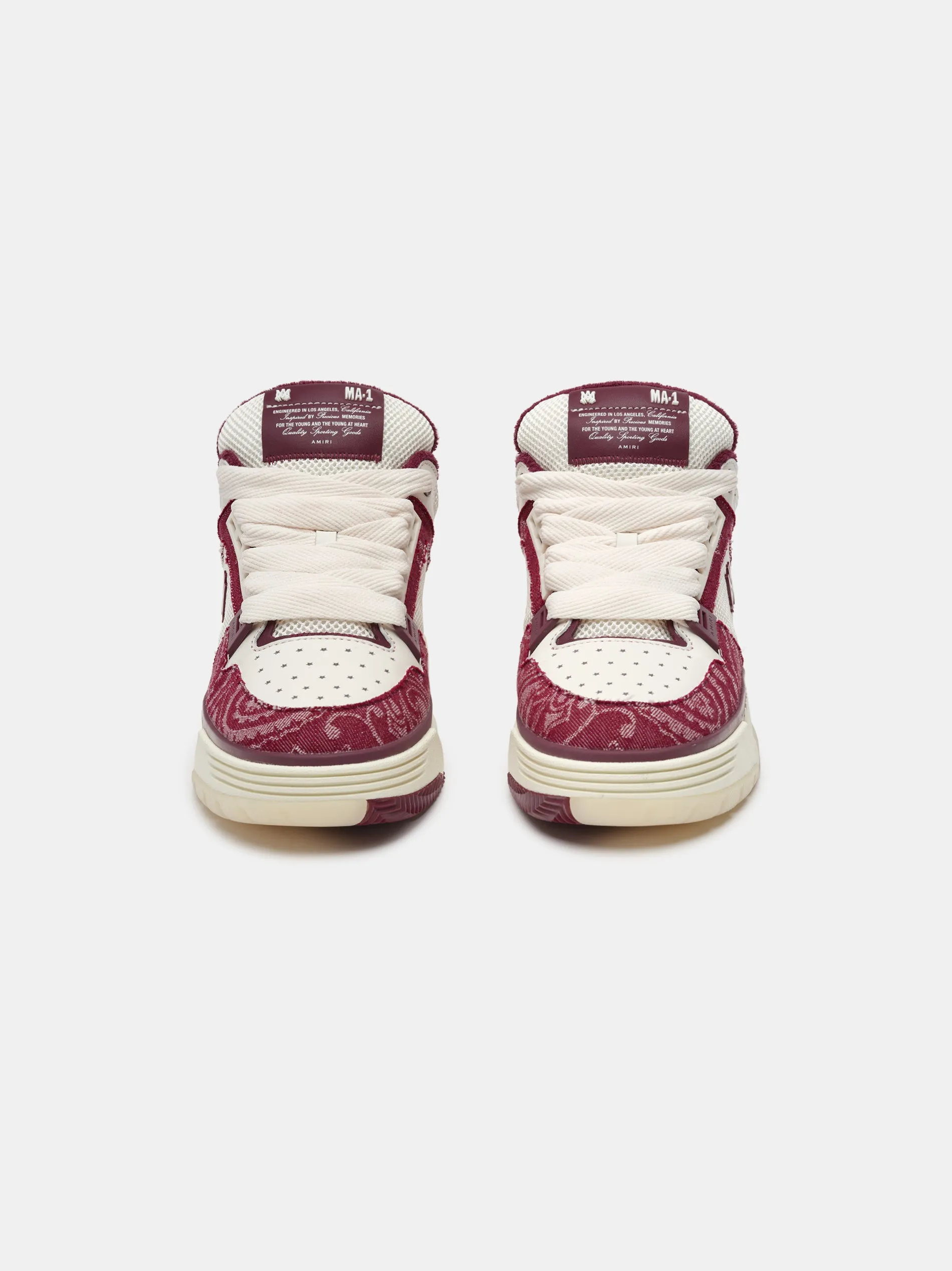 BANDANA DENIM MA-1 - Burgundy sold by AMIRI product image thumbnail 3