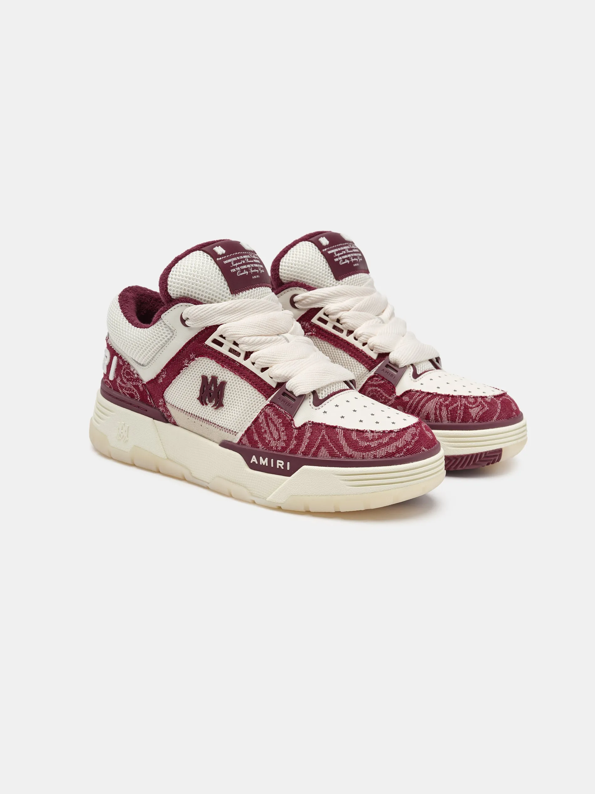 BANDANA DENIM MA-1 - Burgundy sold by AMIRI product image thumbnail 2