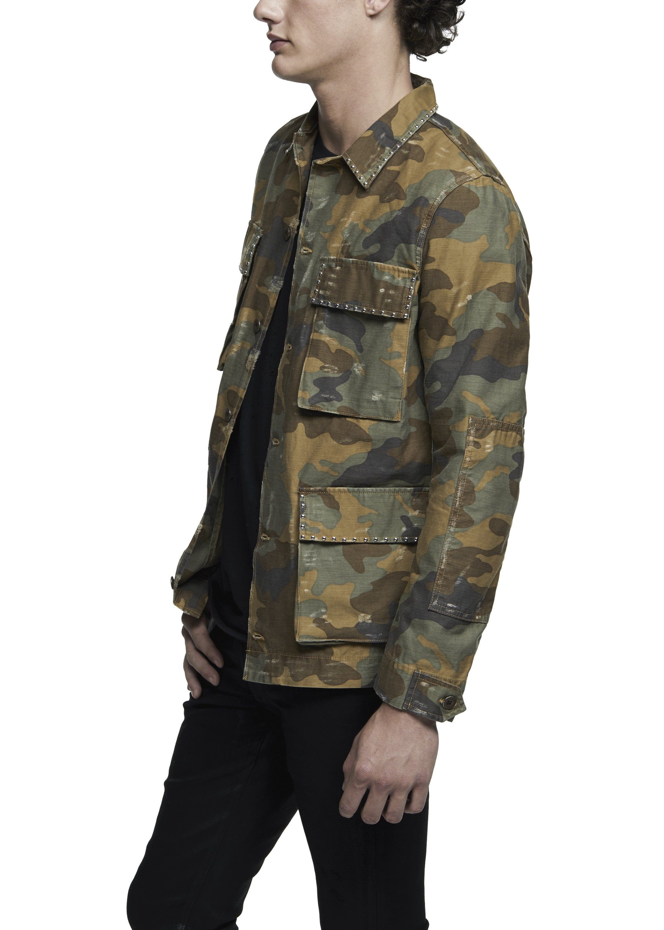 CAMO FIELD JACKET sold by AMIRI product image thumbnail 2