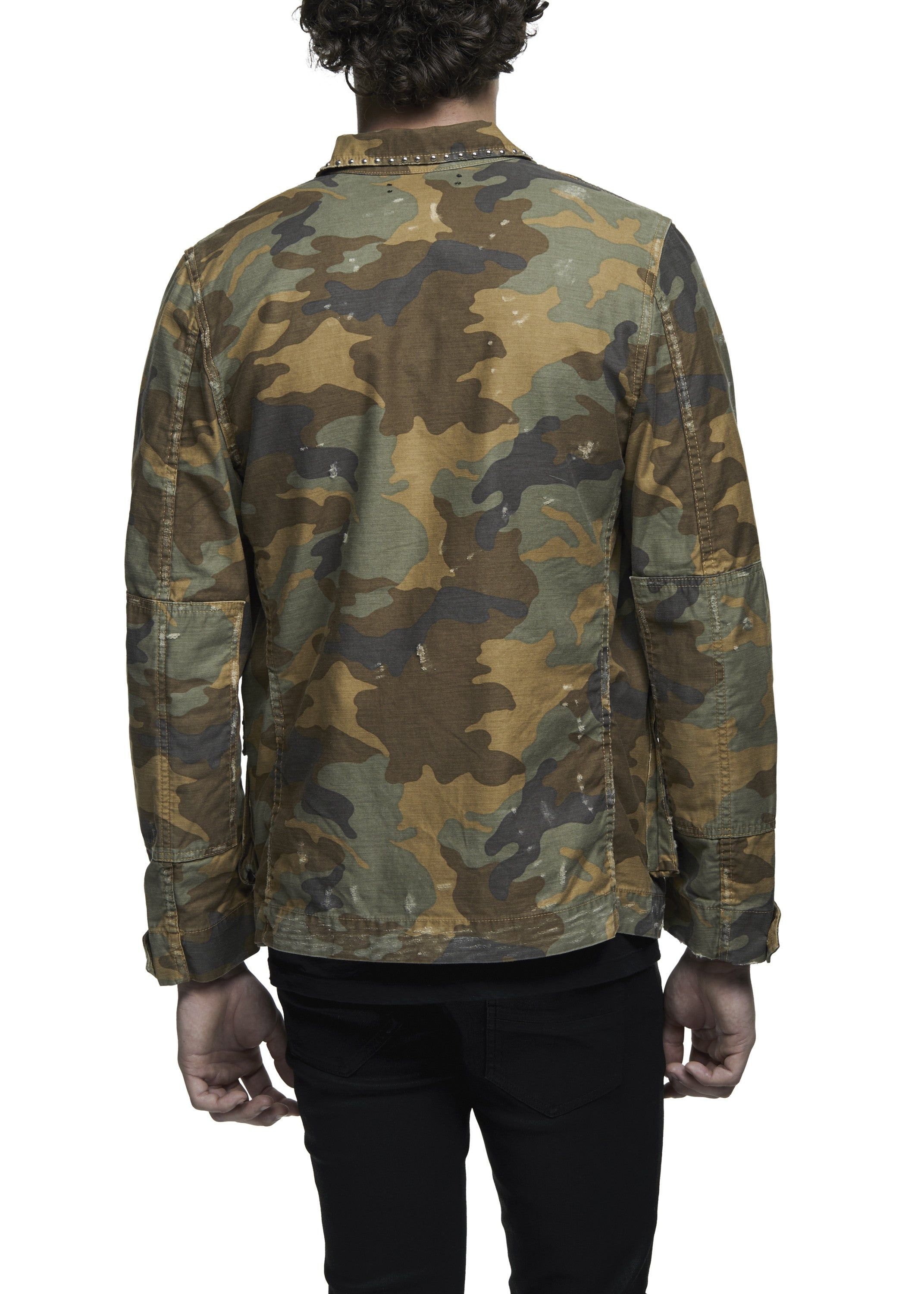 CAMO FIELD JACKET sold by AMIRI product image thumbnail 3