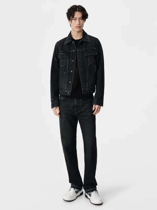 MA TRUCKER JACKET - Vintage Black sold by AMIRI