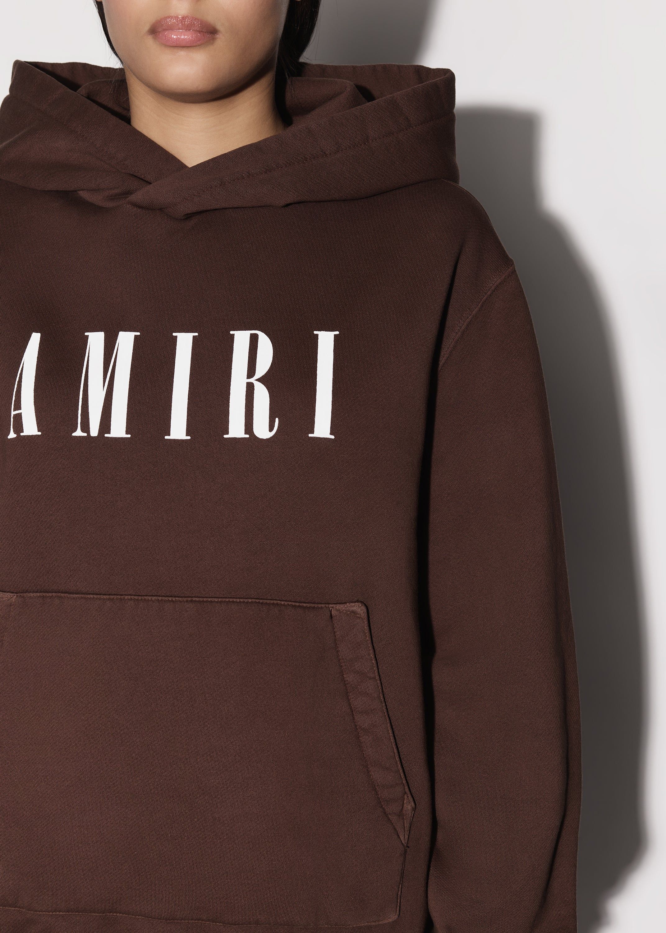WOMEN - OVERSIZED HOODIE - BROWN sold by AMIRI product image thumbnail 6