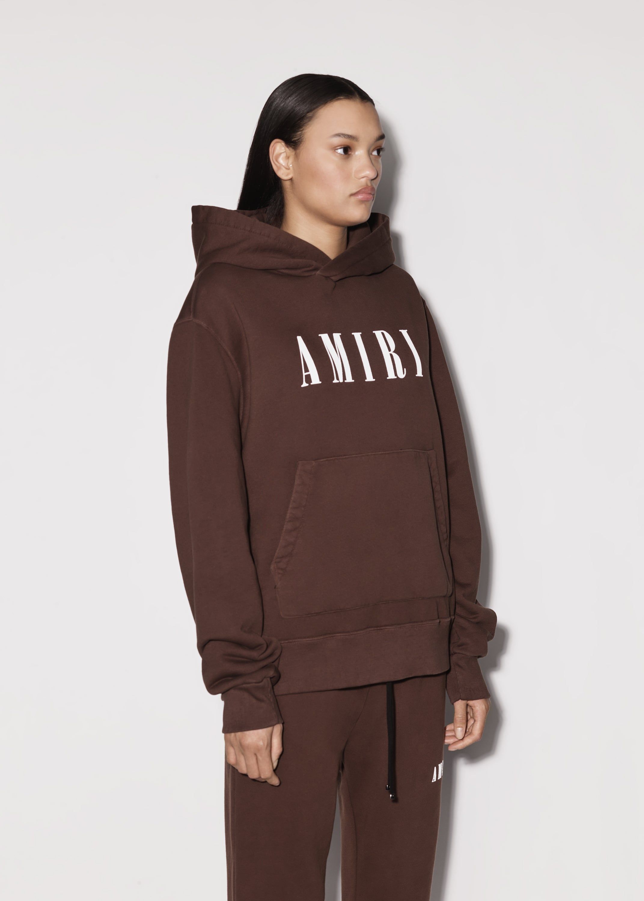 WOMEN - OVERSIZED HOODIE - BROWN sold by AMIRI product image thumbnail 4