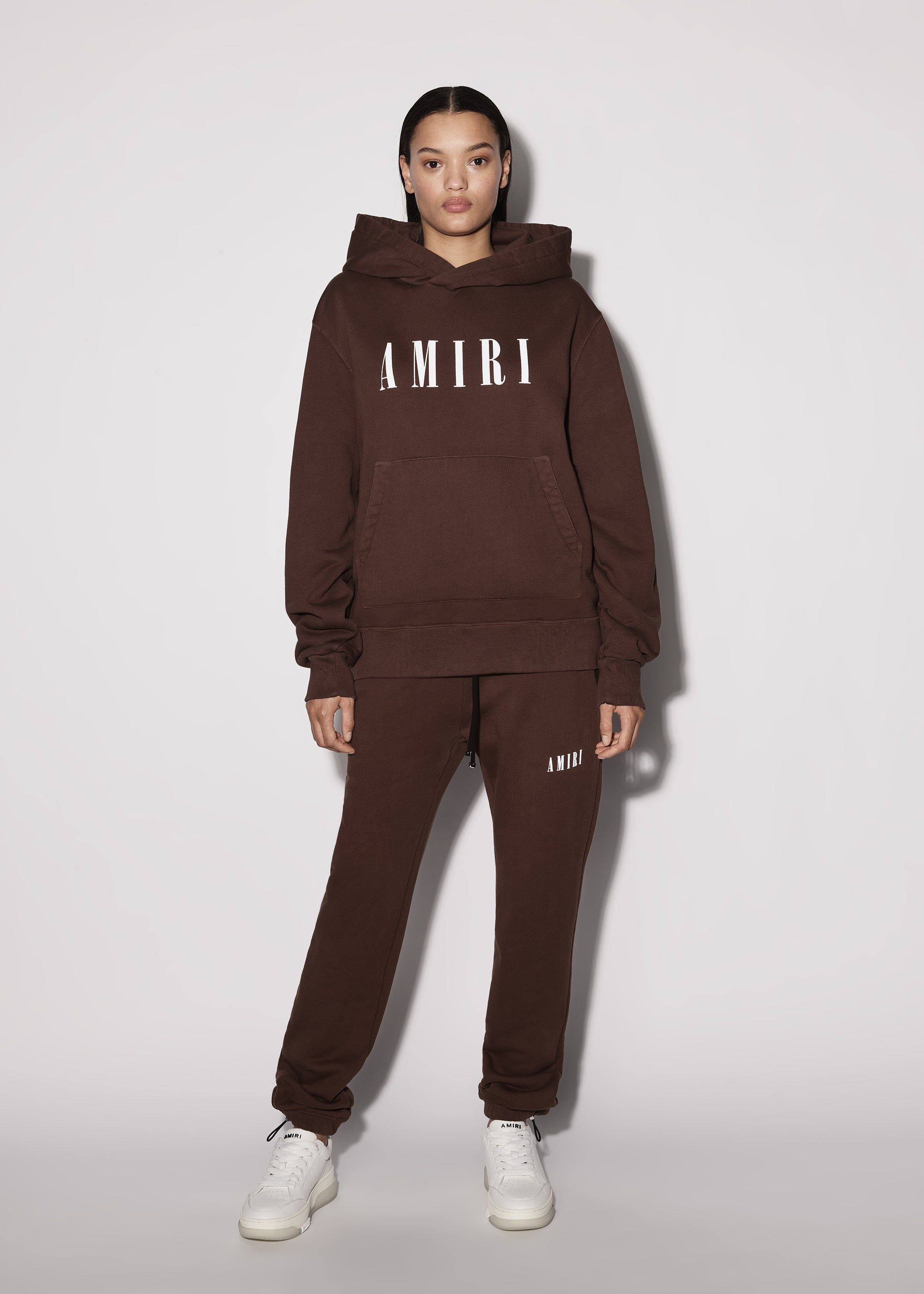 WOMEN - OVERSIZED HOODIE - BROWN sold by AMIRI product image thumbnail 2