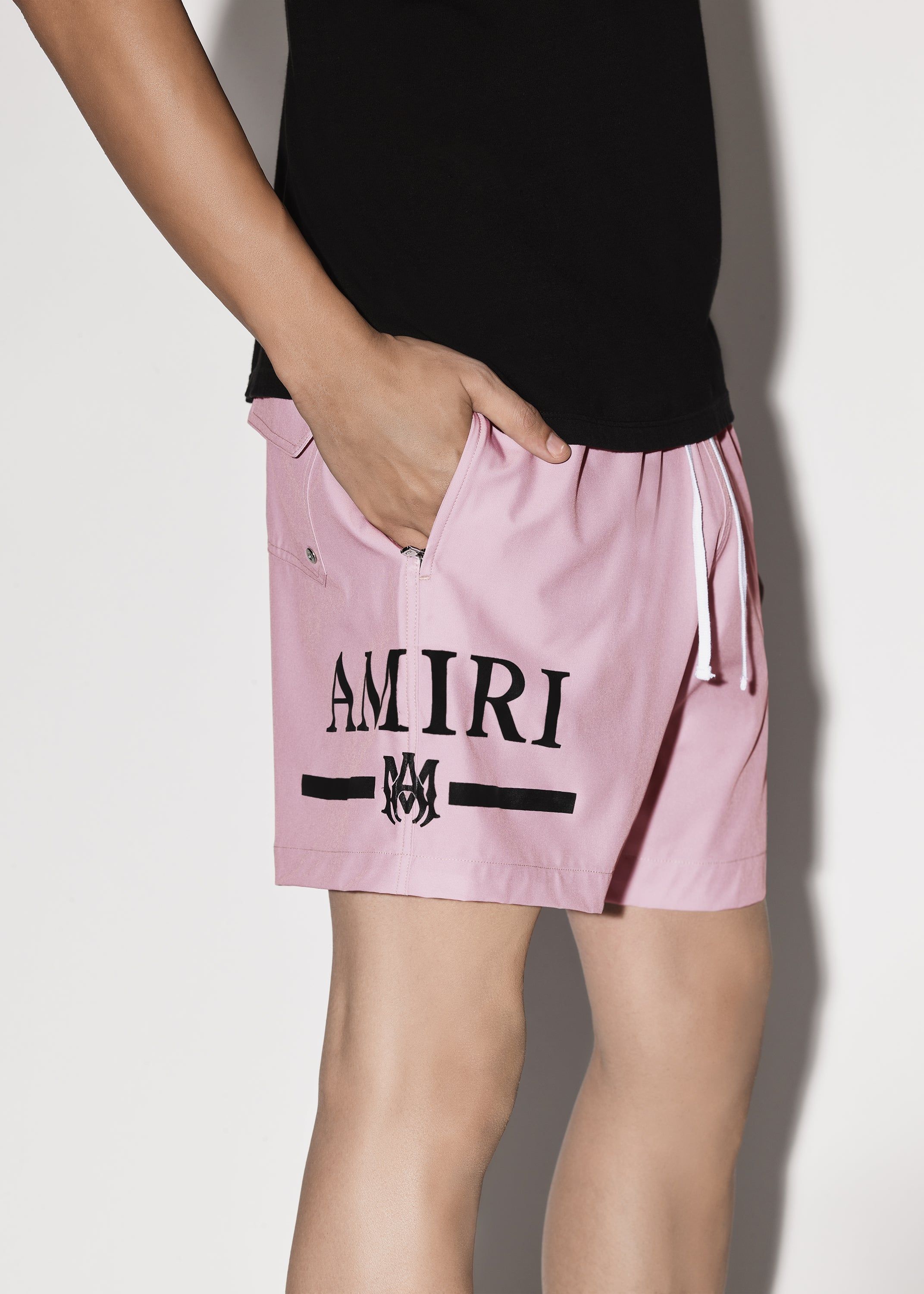 AMIRI M.A. BAR SWIM TRUNK - WHITE sold by AMIRI product image thumbnail 5