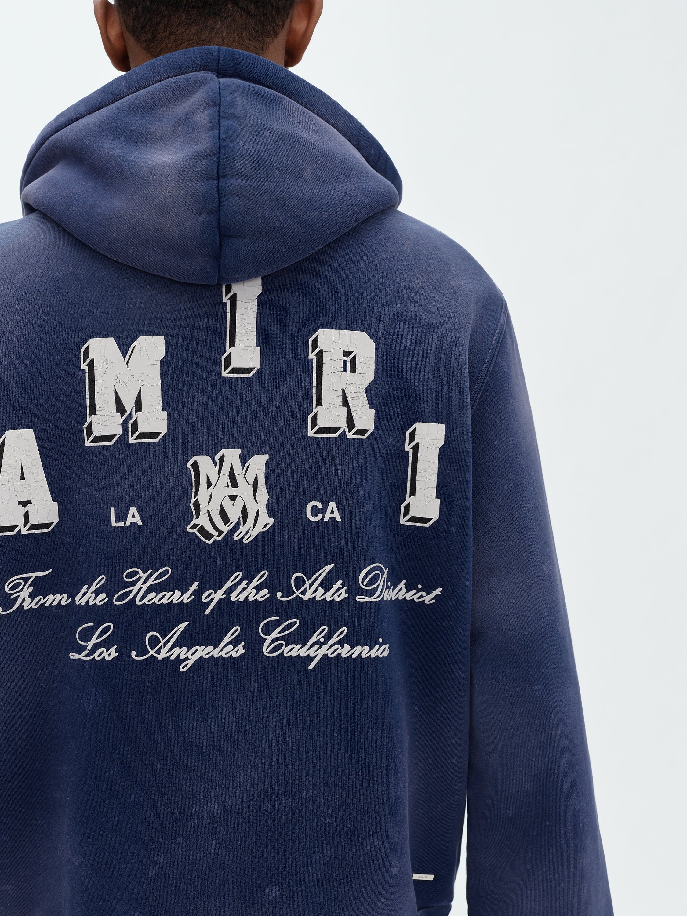 VINTAGE COLLEGIATE ZIP HOODIE - BLUE sold by AMIRI product image thumbnail 6