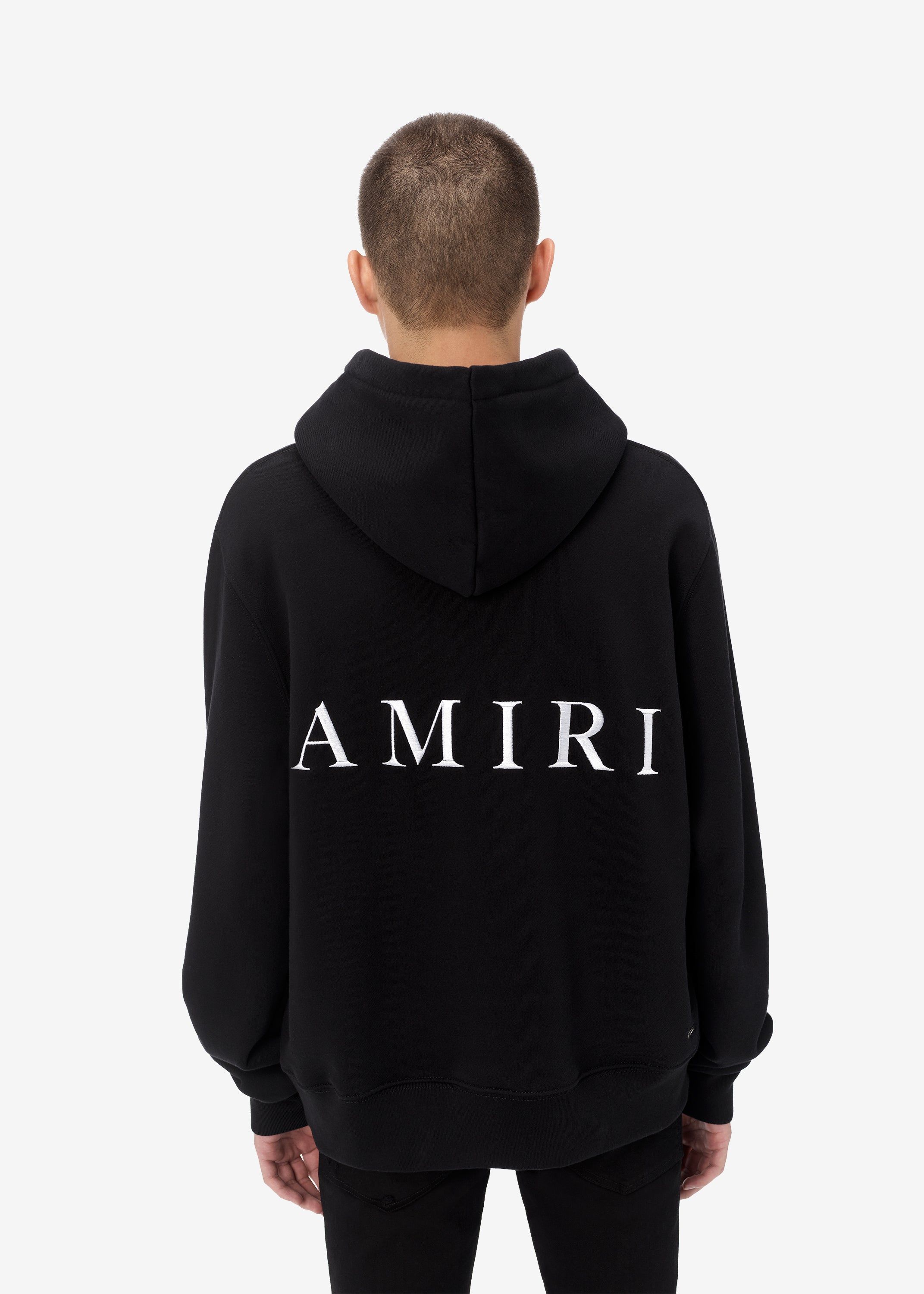 M.A. FITTED HOODIE - BLACK sold by AMIRI product image thumbnail 4