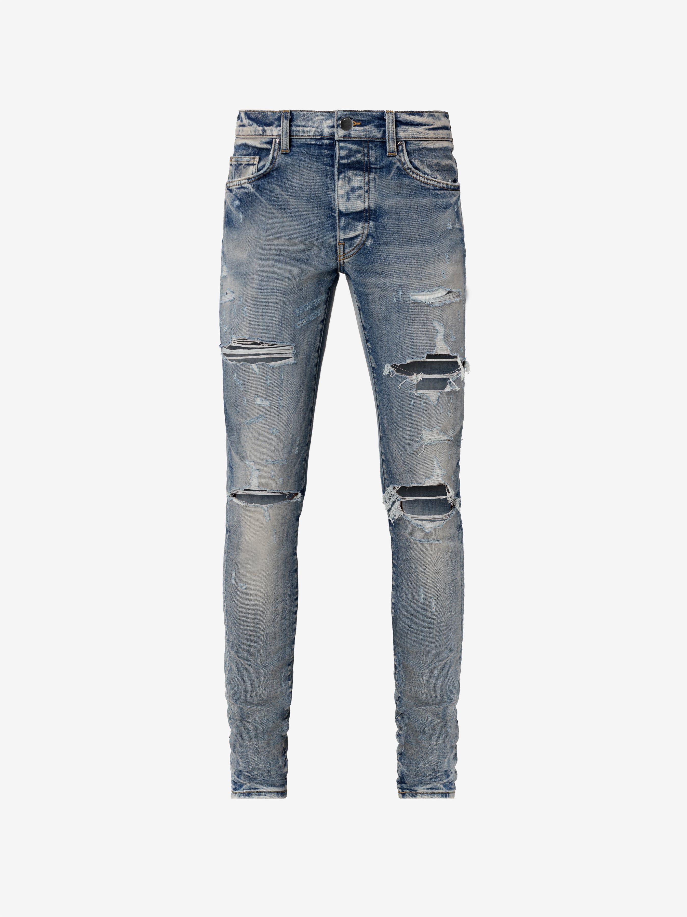 THRASHER PLUS JEAN - CLAY INDIGO sold by AMIRI