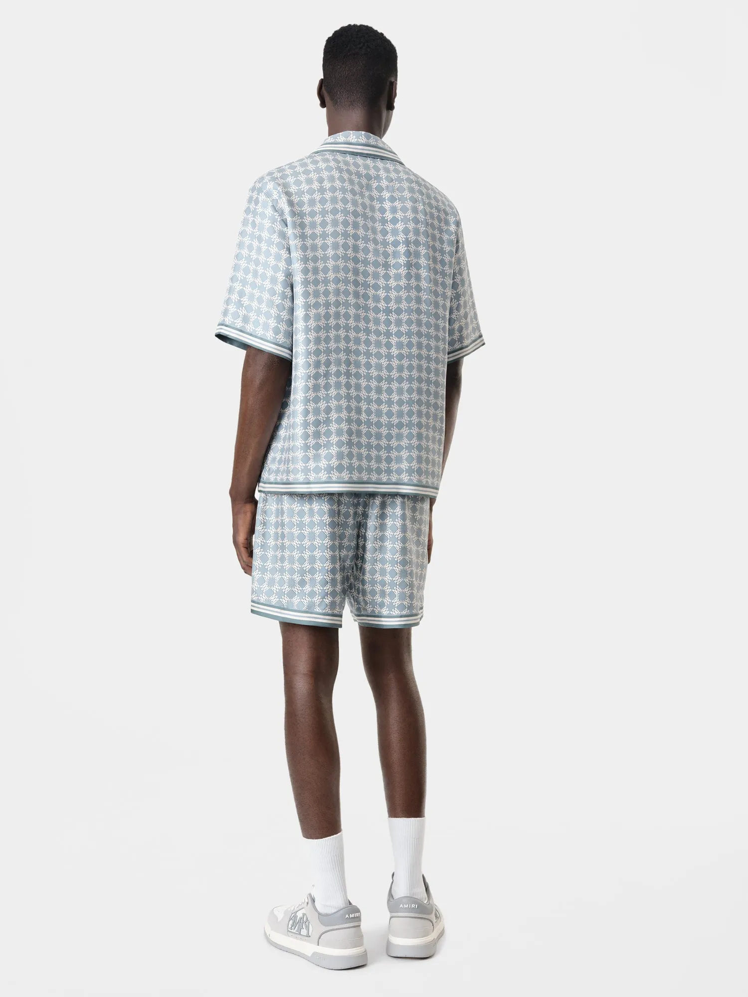 MA QUAD SHORT - Dusty Blue sold by AMIRI product image thumbnail 4