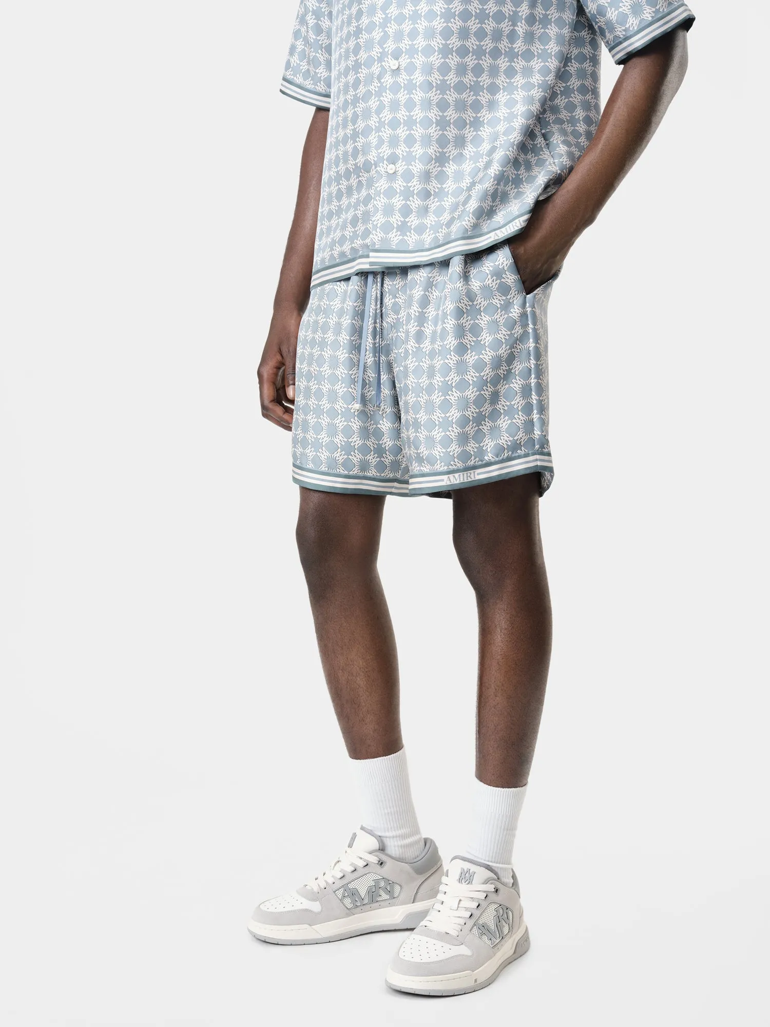 MA QUAD SHORT - Dusty Blue sold by AMIRI product image thumbnail 2