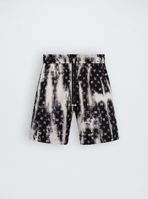 BLEACHED MA PAISLEY SILK SHORT - BLACK sold by AMIRI