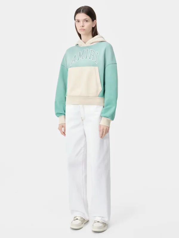 WOMEN - WOMEN'S AMIRI VINTAGE HOODIE - Sea Blue made by AMIRI