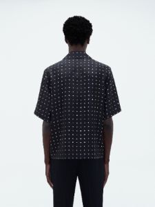 MIX AND MATCH M.A. SHORT SLEEVE SHIRT - BLACK sold by AMIRI